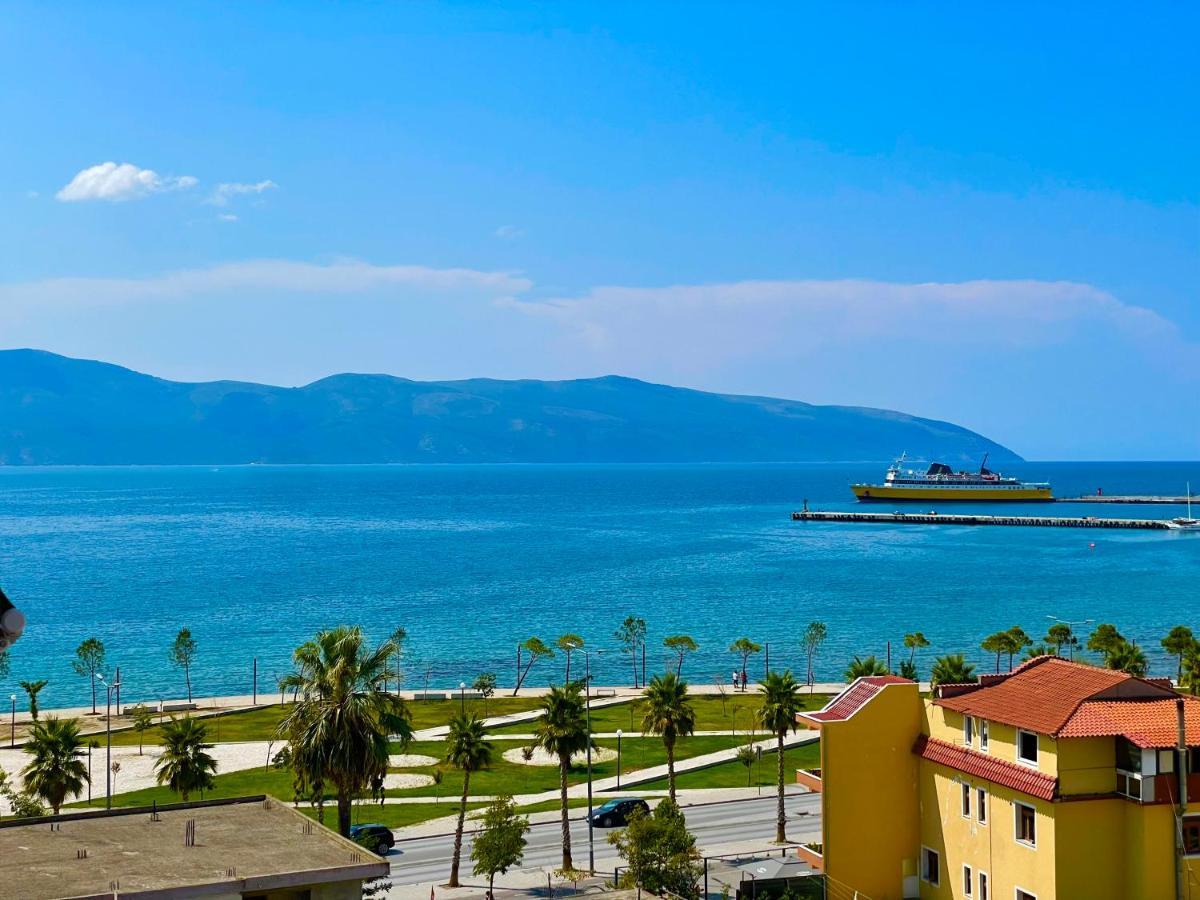 Sea View Apartment Vlorë Exterior foto